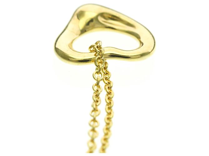 Tiffany & Co Collana Pendente Cuore Aperto Tiffany D'oro - vista 6