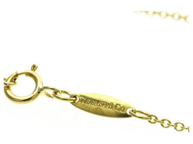 Tiffany & Co Collana Pendente Cuore Aperto Tiffany D'oro - vista 8