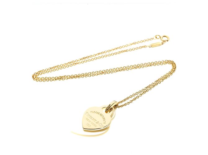Tiffany & Co Collana pendente in oro rosa e madreperla Tiffany Return To Tiffany D'oro - vista 15