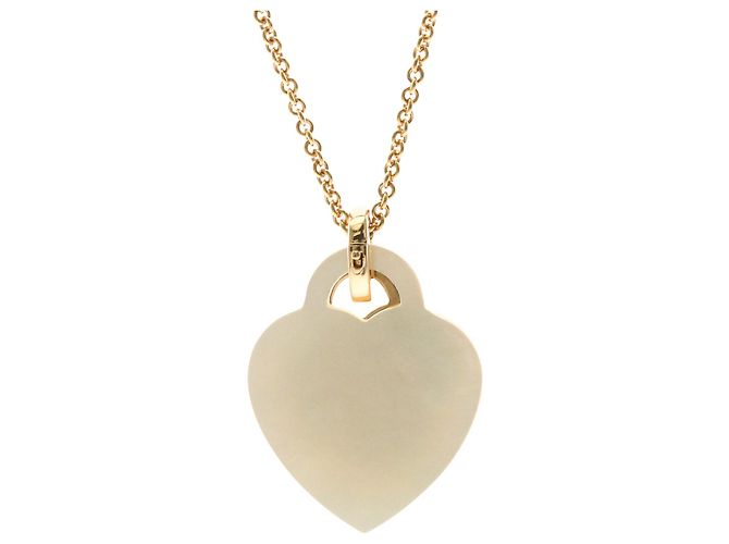 Tiffany & Co Collana pendente in oro rosa e madreperla Tiffany Return To Tiffany D'oro - vista 2