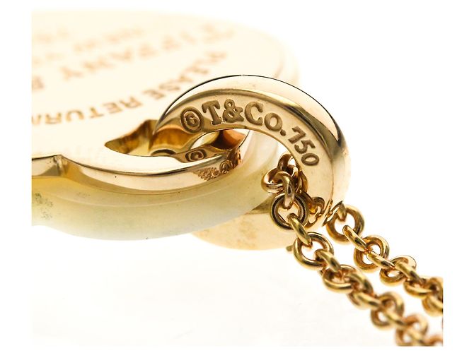 Tiffany & Co Collana pendente in oro rosa e madreperla Tiffany Return To Tiffany D'oro - vista 7
