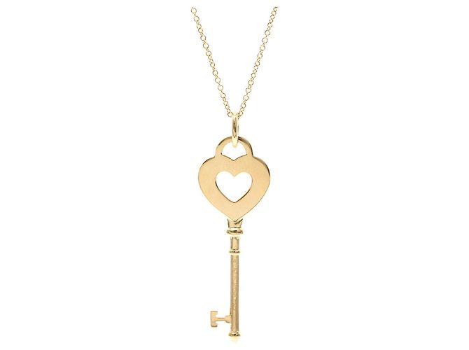 Tiffany & Co Collana con diamante a forma di chiave Tiffany D'oro - vista 2