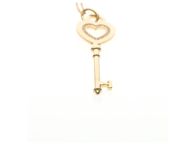 Tiffany & Co Collana con diamante a forma di chiave Tiffany D'oro - vista 4