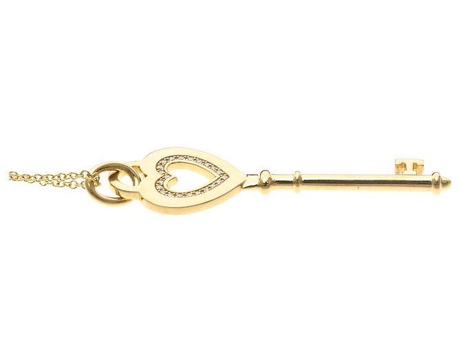 Tiffany & Co Collana con diamante a forma di chiave Tiffany D'oro - vista 5