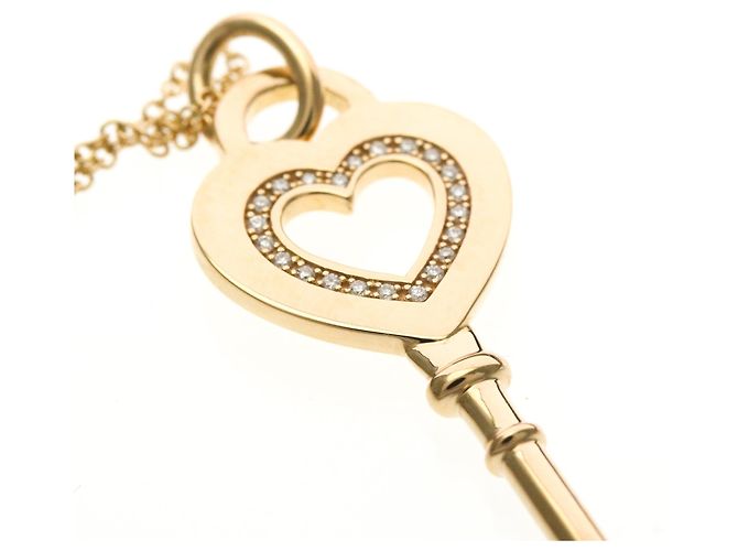 Tiffany & Co Collana con diamante a forma di chiave Tiffany D'oro - vista 7