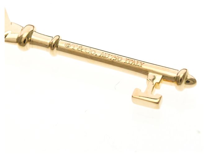Tiffany & Co Collana con diamante a forma di chiave Tiffany D'oro - vista 8