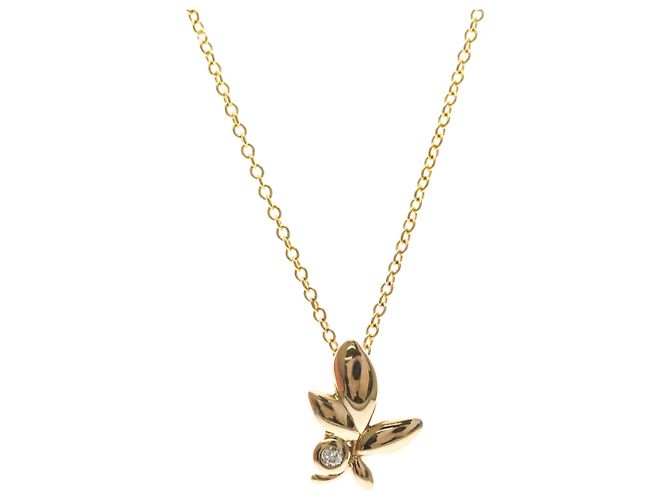 Tiffany & Co Collana Tiffany in foglia d'olivo in oro rosa D'oro - vista 2
