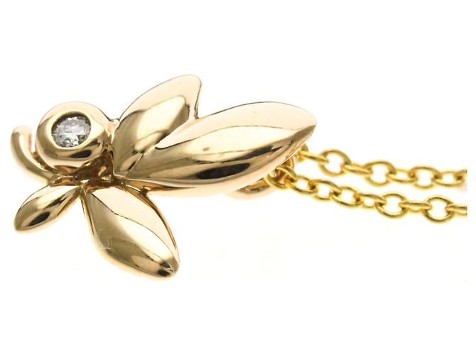 Tiffany & Co Collana Tiffany in foglia d'olivo in oro rosa D'oro - vista 3