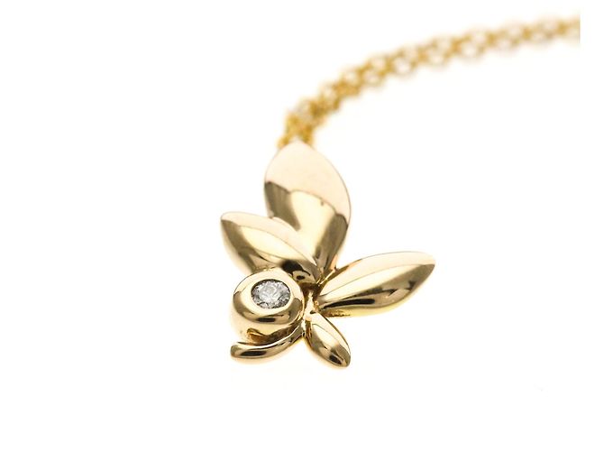 Tiffany & Co Collana Tiffany in foglia d'olivo in oro rosa D'oro - vista 4