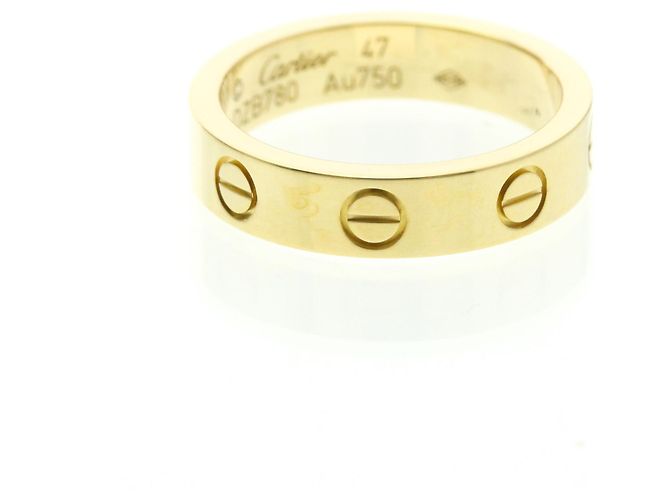 Anello Mini Love di Cartier D'oro - vista 2