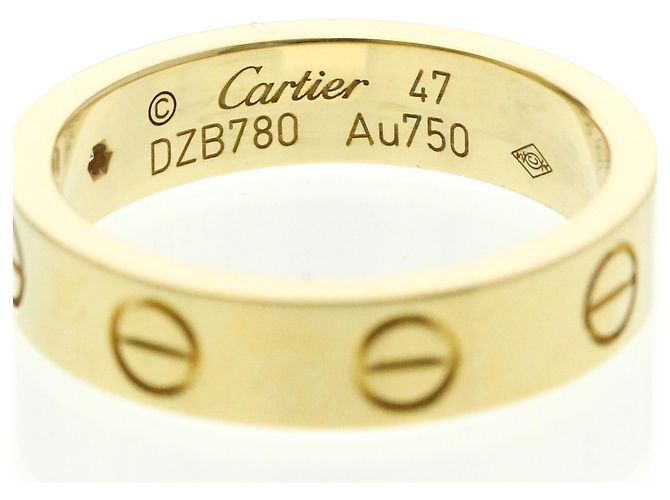 Anello Mini Love di Cartier D'oro - vista 6