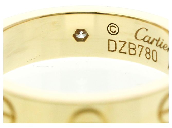 Anello Mini Love di Cartier D'oro - vista 8