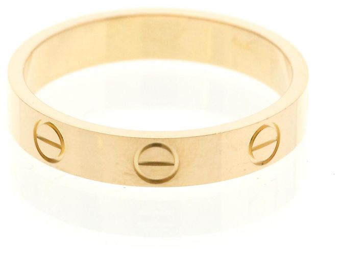 Anello Mini Love Cartier in Oro Rosa D'oro - vista 3