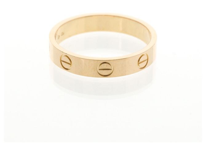 Anello Mini Love Cartier in Oro Rosa D'oro - vista 4