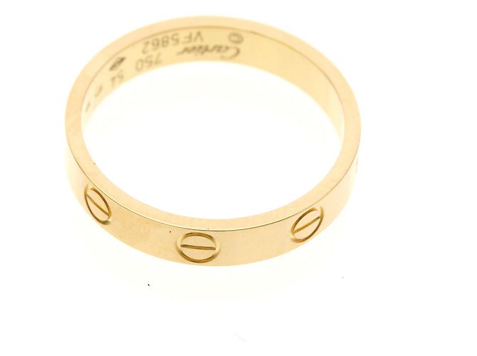 Anello Mini Love Cartier in Oro Rosa D'oro - vista 6