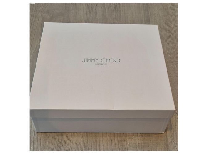 Sandali con tacco a blocco Jimmy Choo Tiber - Nero/Rosso/Pesca - vista 12