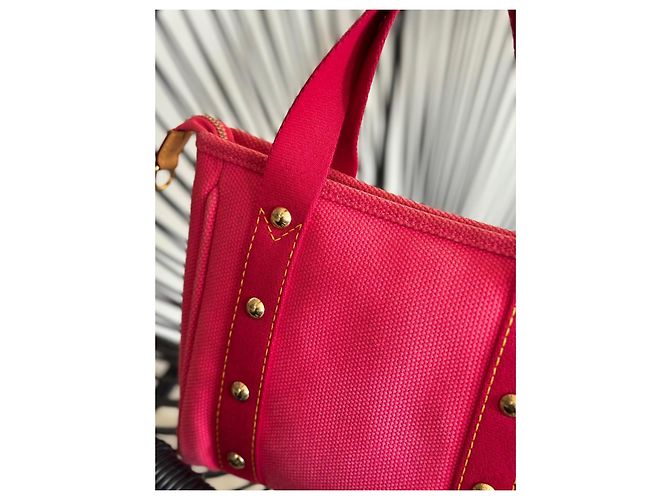 Bolso Tote Louis Vuitton Antigua Cabas PM Rosa - vista 10