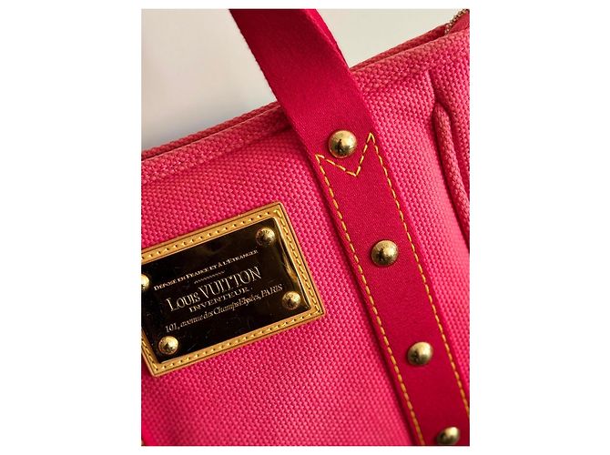 Bolso Tote Louis Vuitton Antigua Cabas PM Rosa - vista 2