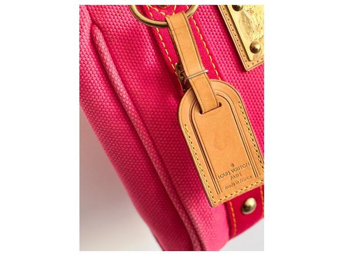 Bolso Tote Louis Vuitton Antigua Cabas PM Rosa - vista 3