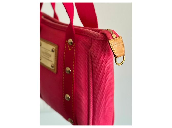 Bolso Tote Louis Vuitton Antigua Cabas PM Rosa - vista 4