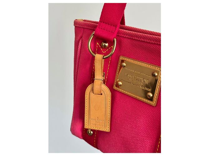 Bolso Tote Louis Vuitton Antigua Cabas PM Rosa - vista 9