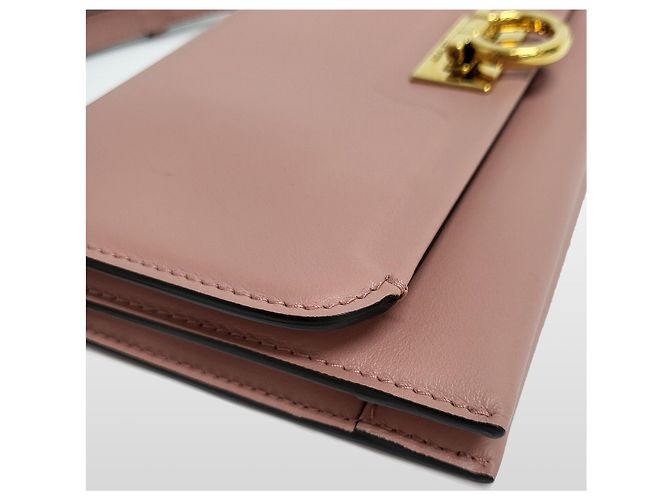 Salvatore Ferragamo Borsa a tracolla Tri-Folio Gancini Marrone - vista 20