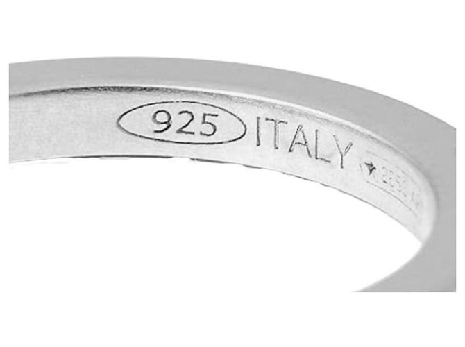 Maison Martin Margiela Anello Numerato Slim in Argento - vista 6