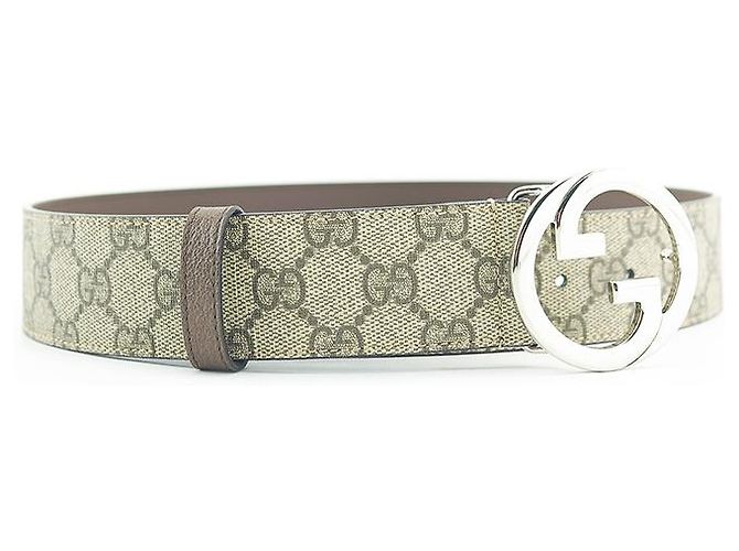 Gucci Damen Gürtel KAAAD Canvas Beige Braun - Ansicht 10