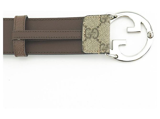 Gucci Damen Gürtel KAAAD Canvas Beige Braun - Ansicht 12