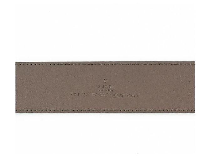Gucci Damen Gürtel KAAAD Canvas Beige Braun - Ansicht 13