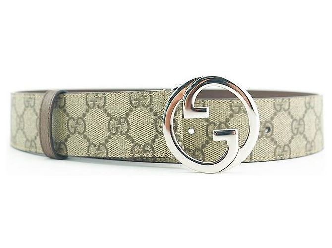 Gucci Damen Gürtel KAAAD Canvas Beige Braun - Ansicht 2