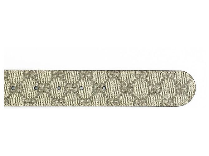 Gucci Damen Gürtel KAAAD Canvas Beige Braun - Ansicht 6
