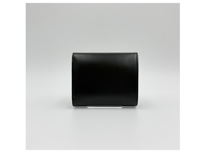 Céline Pequeña cartera de piel de ternera Triomphe Flap Castaño - vista 6