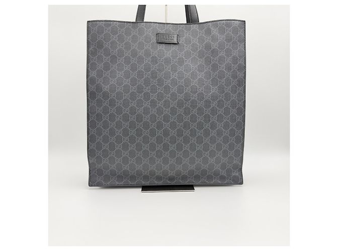 Gucci Borsa tote grande in tela nera Supreme per uomo Nero - vista 3