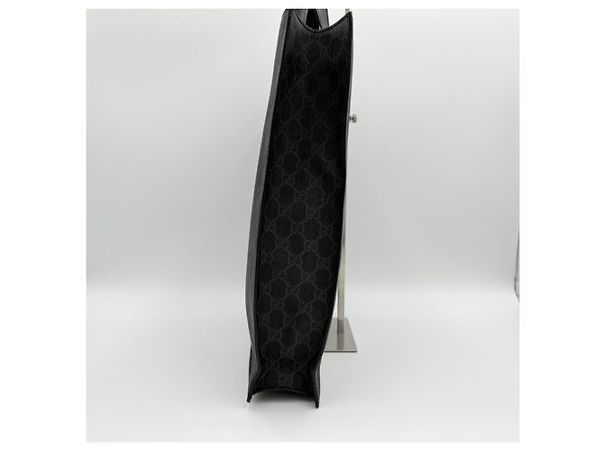 Gucci Borsa tote grande in tela nera Supreme per uomo Nero - vista 4