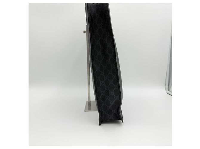 Gucci Borsa tote grande in tela nera Supreme per uomo Nero - vista 5