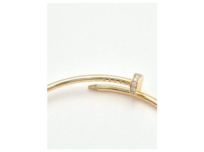 Cartier Bracciale Juste un Clou in oro giallo con diamante - vista 11