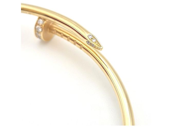 Cartier Bracciale Juste un Clou in oro giallo con diamante - vista 12