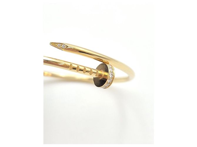 Cartier Bracciale Juste un Clou in oro giallo con diamante - vista 13