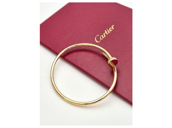 Cartier Bracciale Juste un Clou in oro giallo con diamante - vista 4