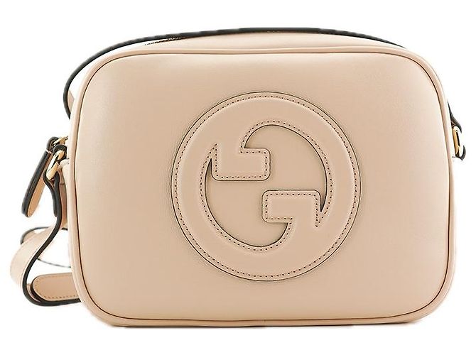 Gucci Piccola Borsa a Spalla AAEDB in Pelle Rosa Chiaro - vista 11