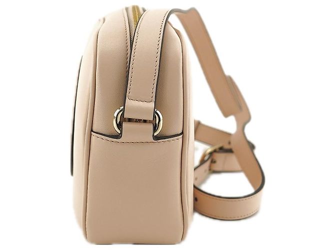 Gucci Piccola Borsa a Spalla AAEDB in Pelle Rosa Chiaro - vista 13