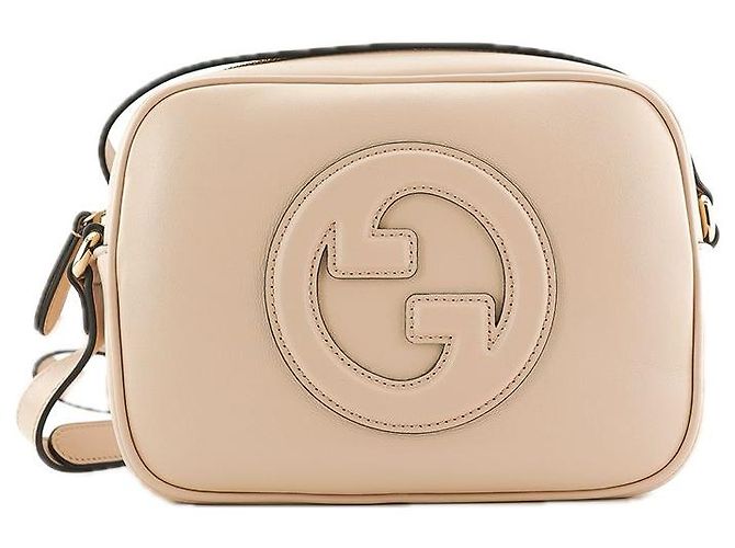 Gucci Piccola Borsa a Spalla AAEDB in Pelle Rosa Chiaro - vista 3