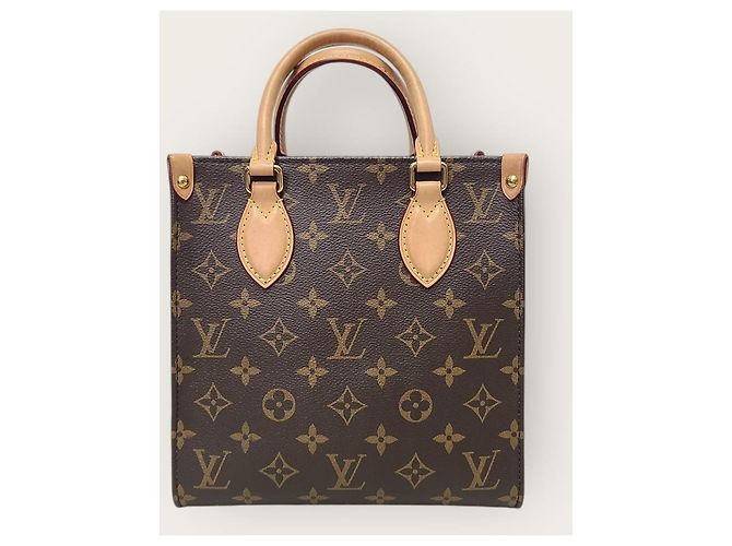 Louis Vuitton Borsa Tote Crossbody Monogramma BB Marrone - vista 2