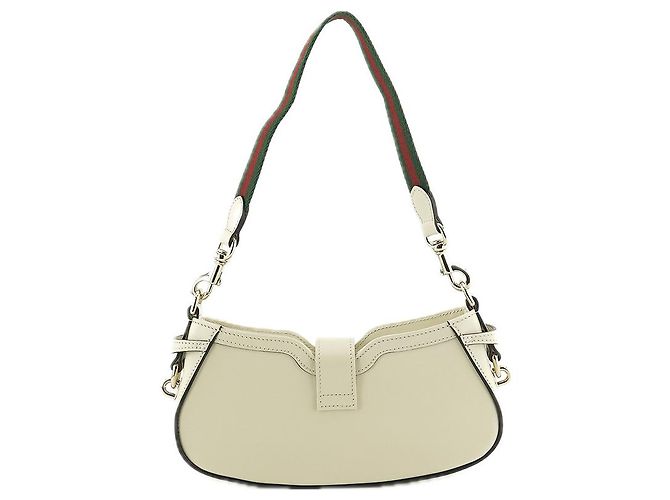 Gucci Mini Borsa a Spalla AADHE in Pelle Avorio Borsa di Lusso per Donne Bianco - vista 11
