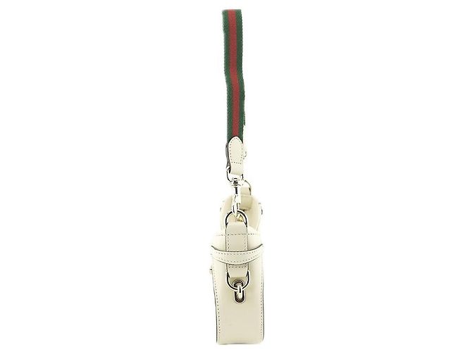 Gucci Mini Borsa a Spalla AADHE in Pelle Avorio Borsa di Lusso per Donne Bianco - vista 2