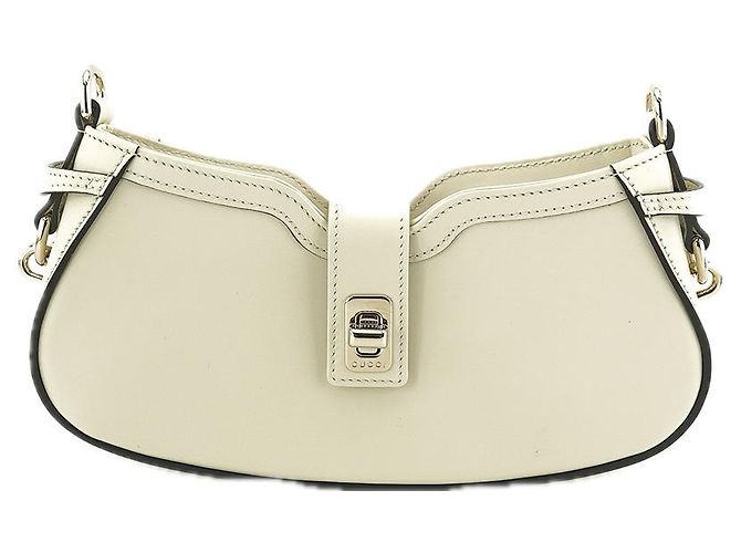 Gucci Mini Borsa a Spalla AADHE in Pelle Avorio Borsa di Lusso per Donne Bianco - vista 21