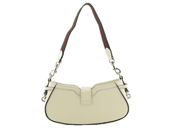 Gucci Mini Borsa a Spalla AADHE in Pelle Avorio Borsa di Lusso per Donne Bianco - vista 3