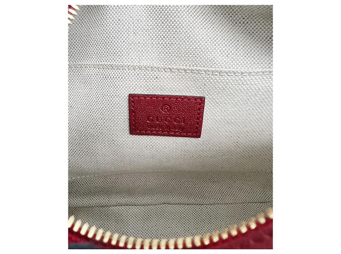 Gucci Borsa a tracolla mini Blondi con frange vino Rosso - vista 18