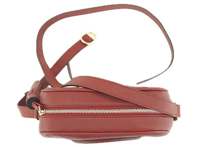 Gucci Mini borsa a spalla in pelle rossa da donna Rosso - vista 4